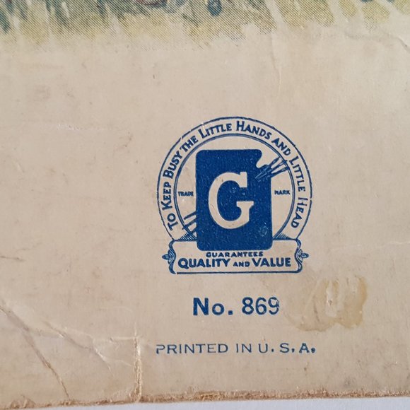 The Three Bears Vintage "Linenette"  William L.Gabriel & Sons New York N… - Picture 14 of 16